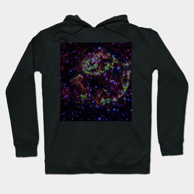 Black Panther Art - Glowing Edges 282 Hoodie by The Black Panther